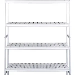 Saisonangebot Alu- Regalboden mit Kunstoffrosten 475 x 974 mm